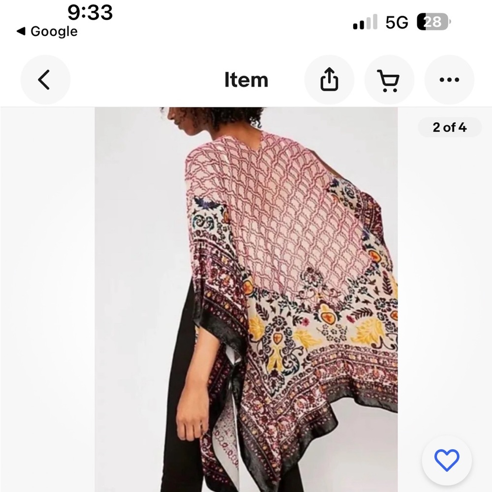 Free People Kimono